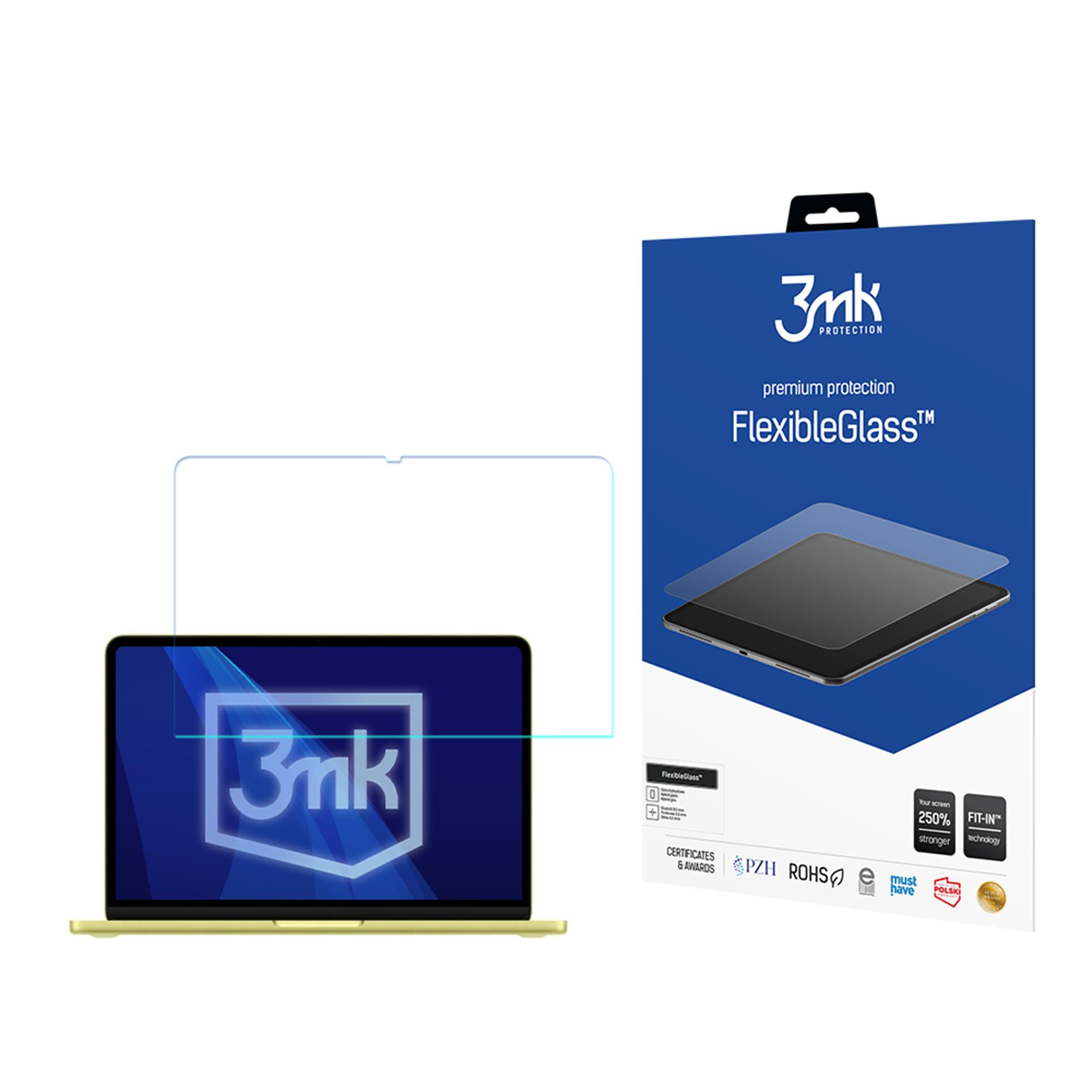 3mk FlexibleGlass™ hibridinis stiklas Apple MacBook Neo (A18 Pro)