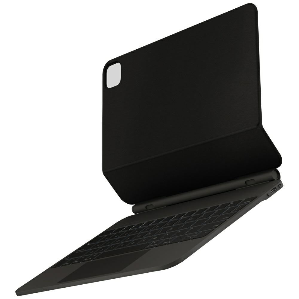 Uniq Venno Pro magnetinis išmanusis dėklas su klaviatūra, skirtas iPad Air 10.9" (2020/2022) / Pro 11" (2021/2022) / Air 11" (2024/2025/2026) - juodas