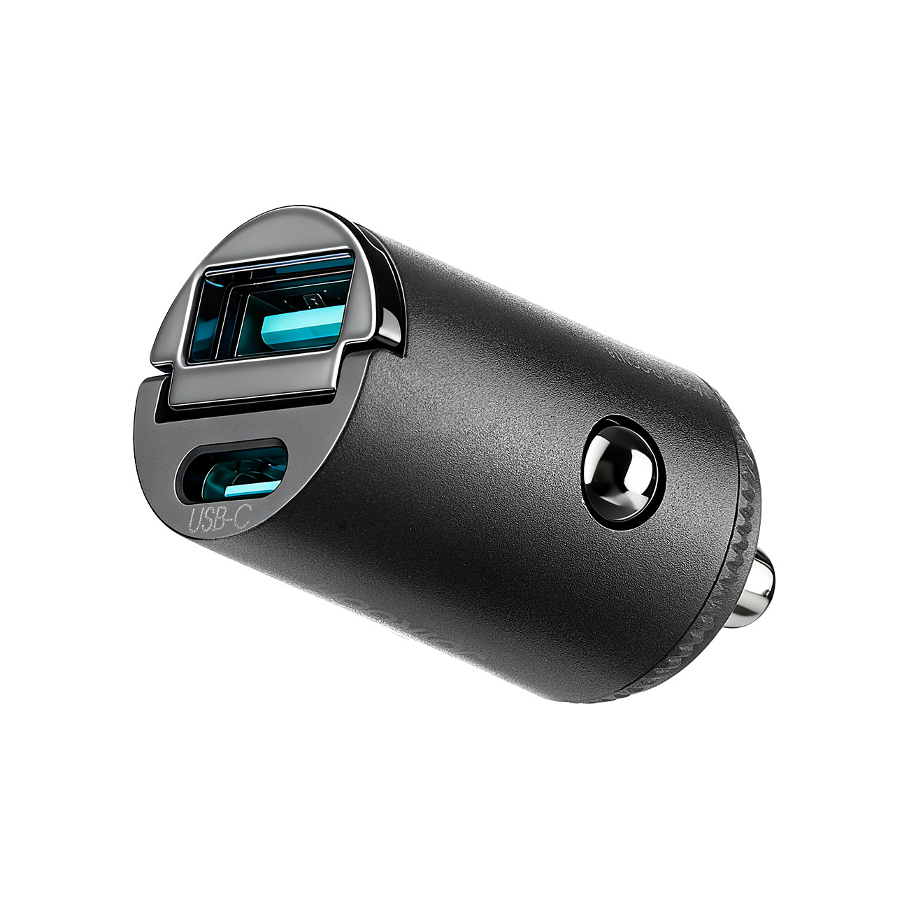 Joyroom JR-CCN18 65W USB-A USB-C automobilinis įkroviklis juodas