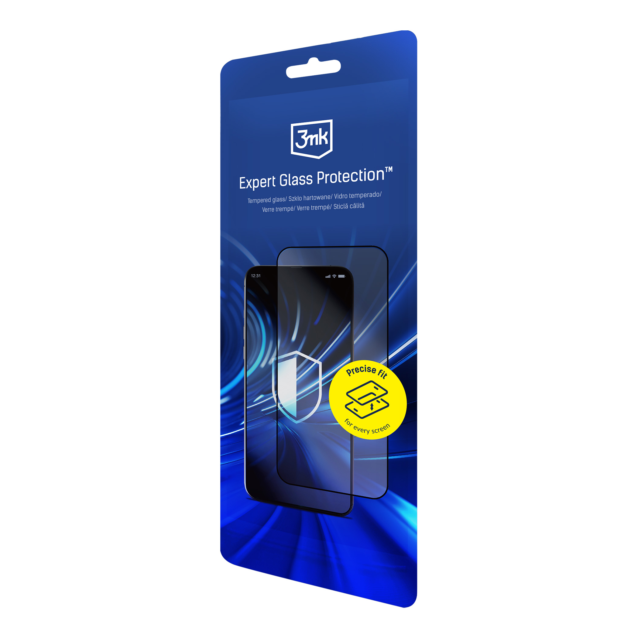 3mk Expert Glass Protection grūdintas stiklas su aplikatoriumi, skirtas iPhone 15 Pro