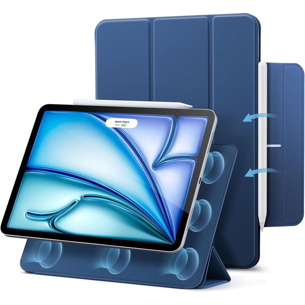ESR "Rebound" magnetinis dėklas "iPad Air" 10,9" (2020/2022) / 11" (2024/2025/2026) - tamsiai mėlynas