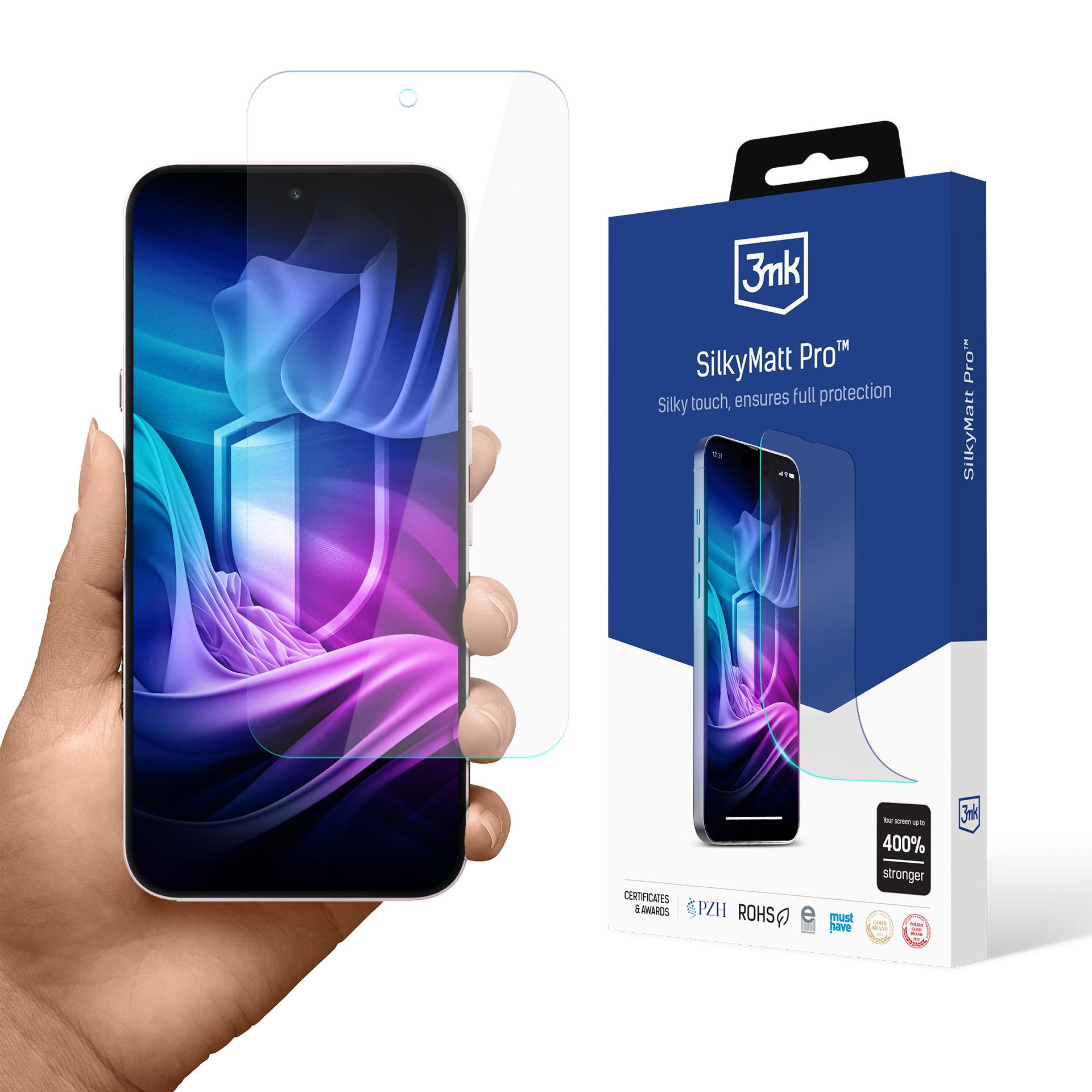 3mk Silky Matt Pro matinė plėvelė, skirta Nothing Phone (4a) Pro