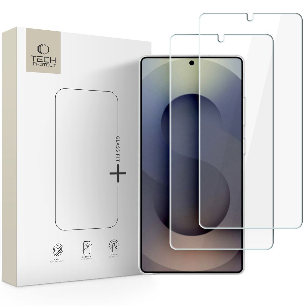 Tech-Protect Glass fit+ grūdintas stiklas (2 vnt.), skirtas Samsung Galaxy S26 Ultra