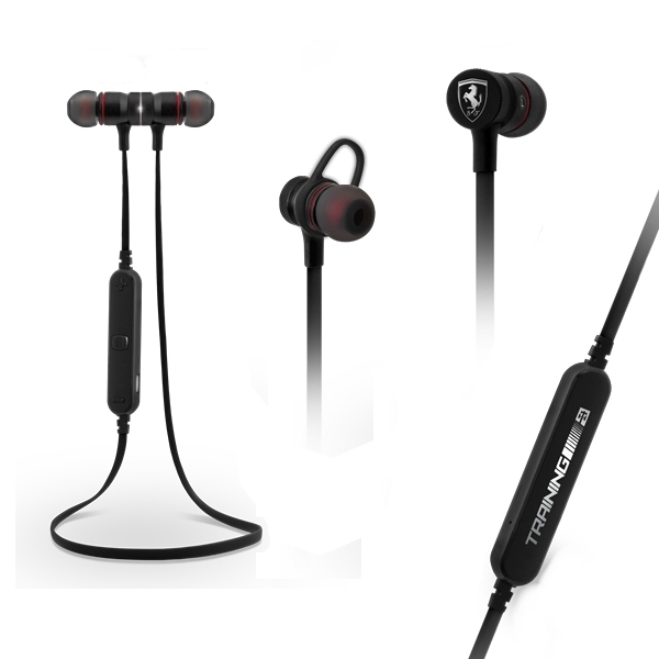 Ferrari FETEPRCB Bluetooth belaidės ausinės juodos