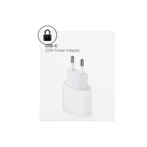 Originalus įkroviklis Apple MHJE3ZM/A baltas 20W (originalioje pakuotėje)