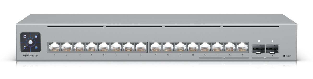 Komutatorius Ubiquiti Pro Max 16 L3 USW-PRO-MAX-16