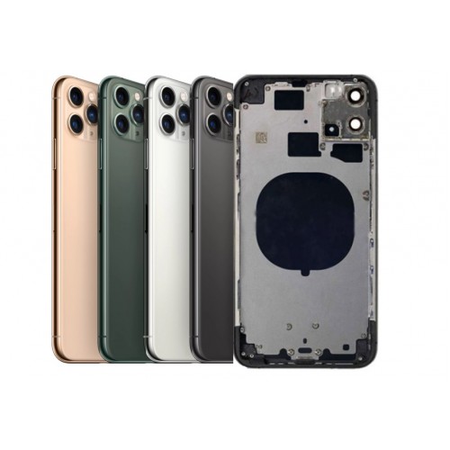 Galinis dangtelis skirtas iPhone 11 Pro Max su visu korpusu / Matte Space Gray / OEM