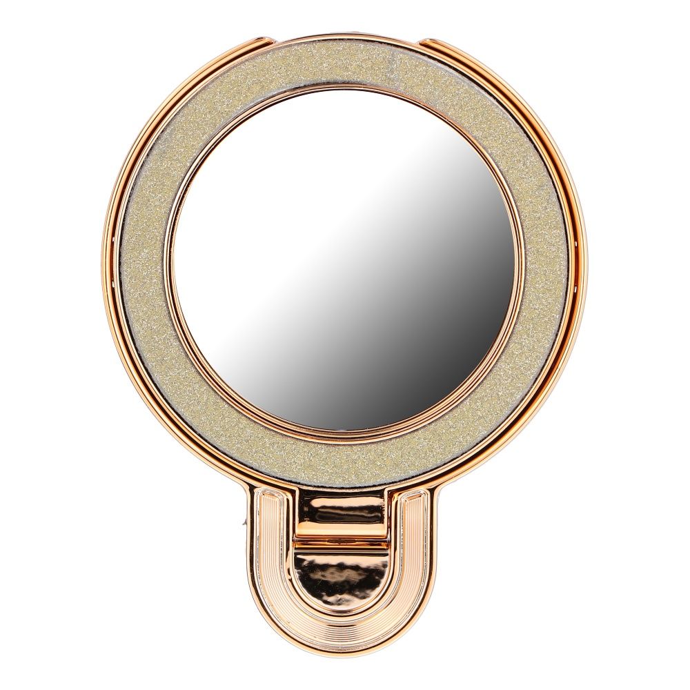 Telefonų stovas CIRCLE MIRROR - klijuojamas - rožinis