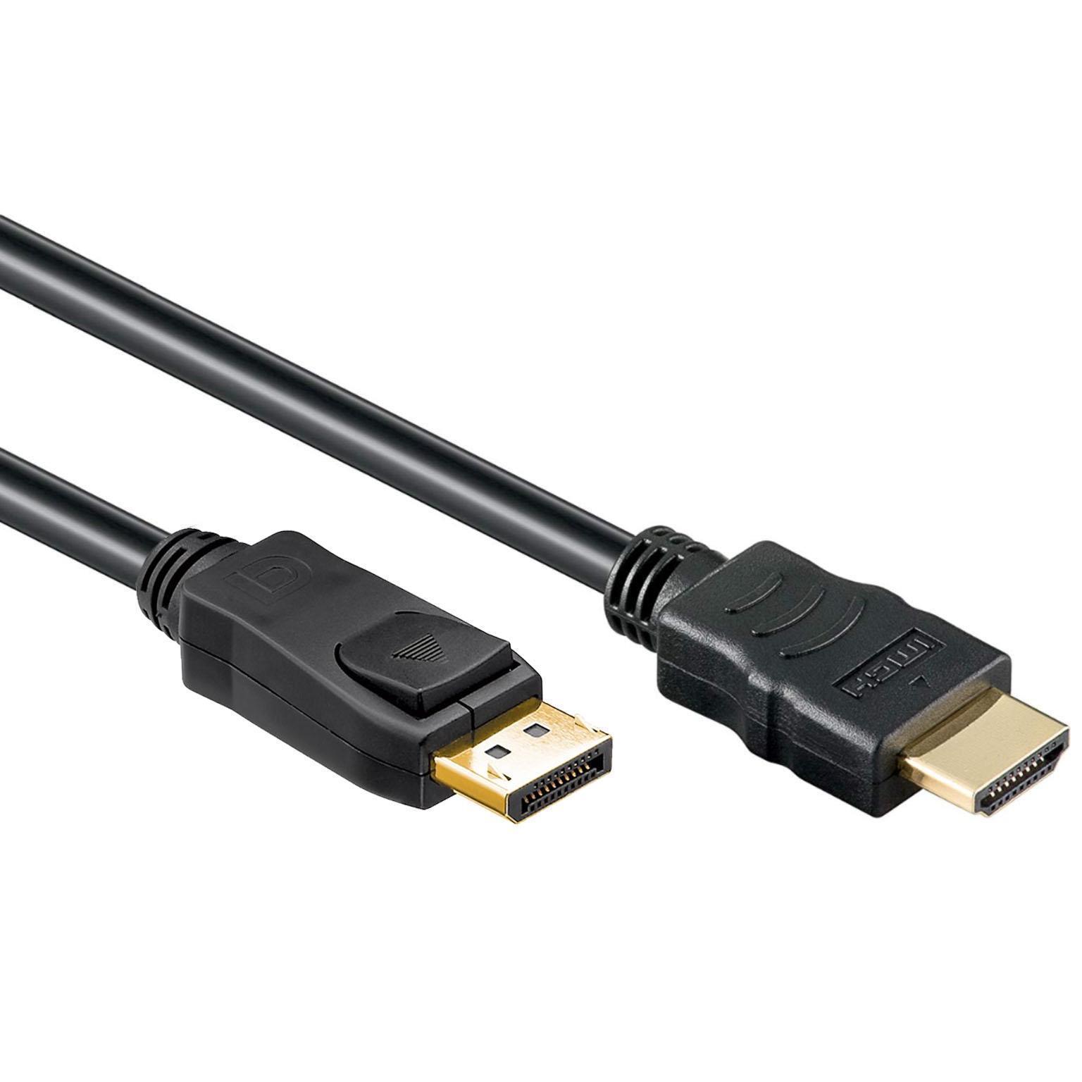 Allteq CC-DP-HDMI-6 vaizdo kabelio adapteris DisplayPort HDMI Type A (Standard) mėlynas
