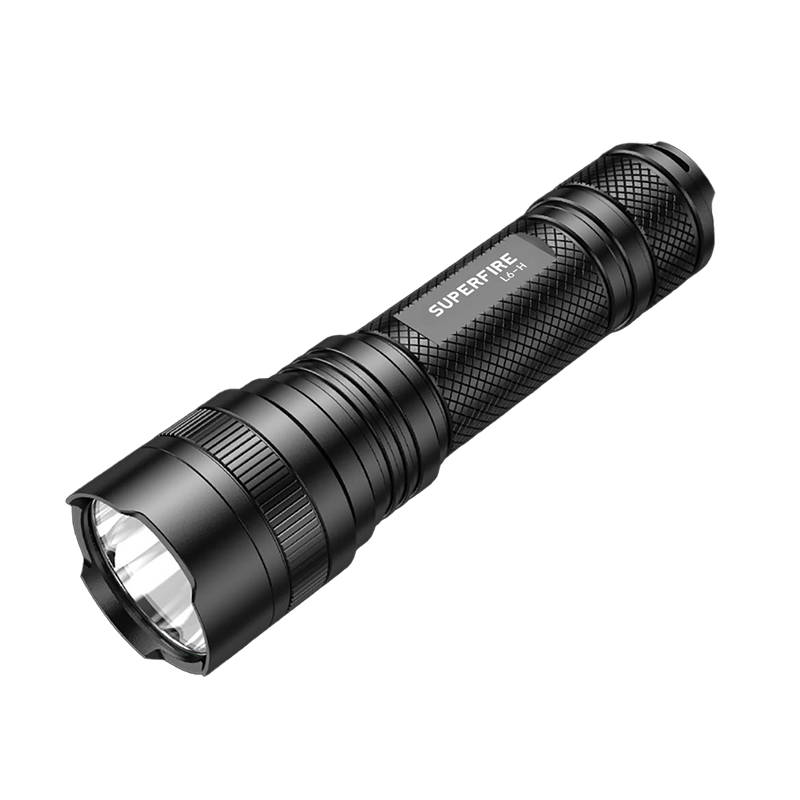 Superfire L6-H prožektorius, 900 lm, 15W, USB-C, 5 režimai