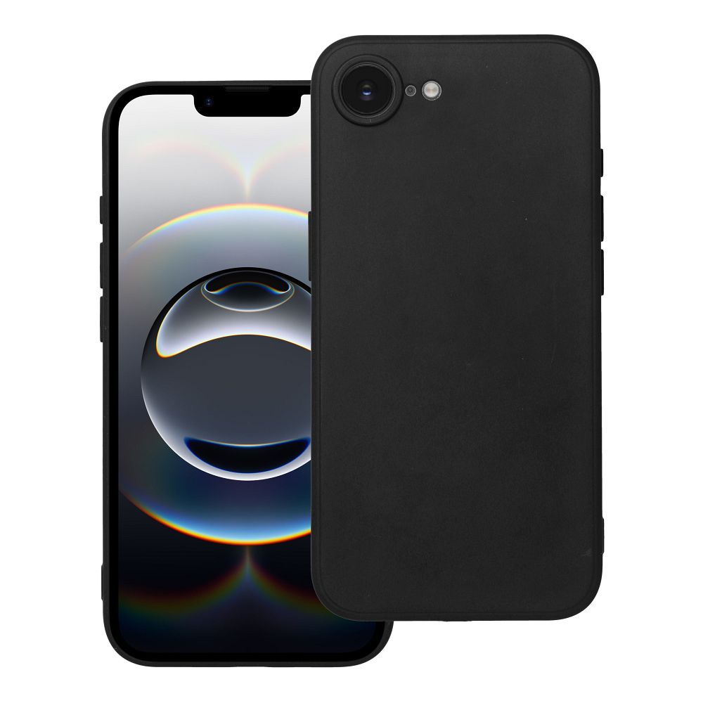Minkštas dėklas telefonui IPHONE 16e (SE 4 2025) juodas