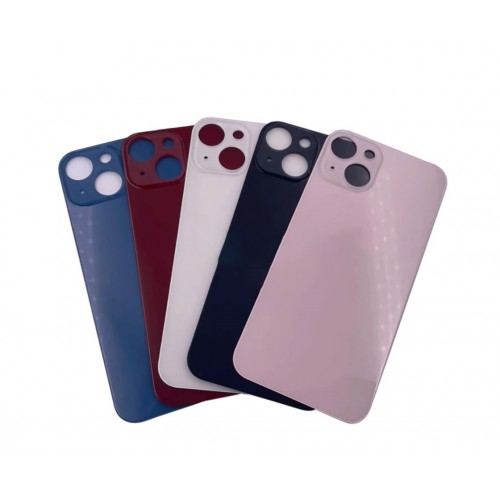 Galinis dangtelis iPhone 13 / raudonas / (didesnės kameros skylės versija) / OEM