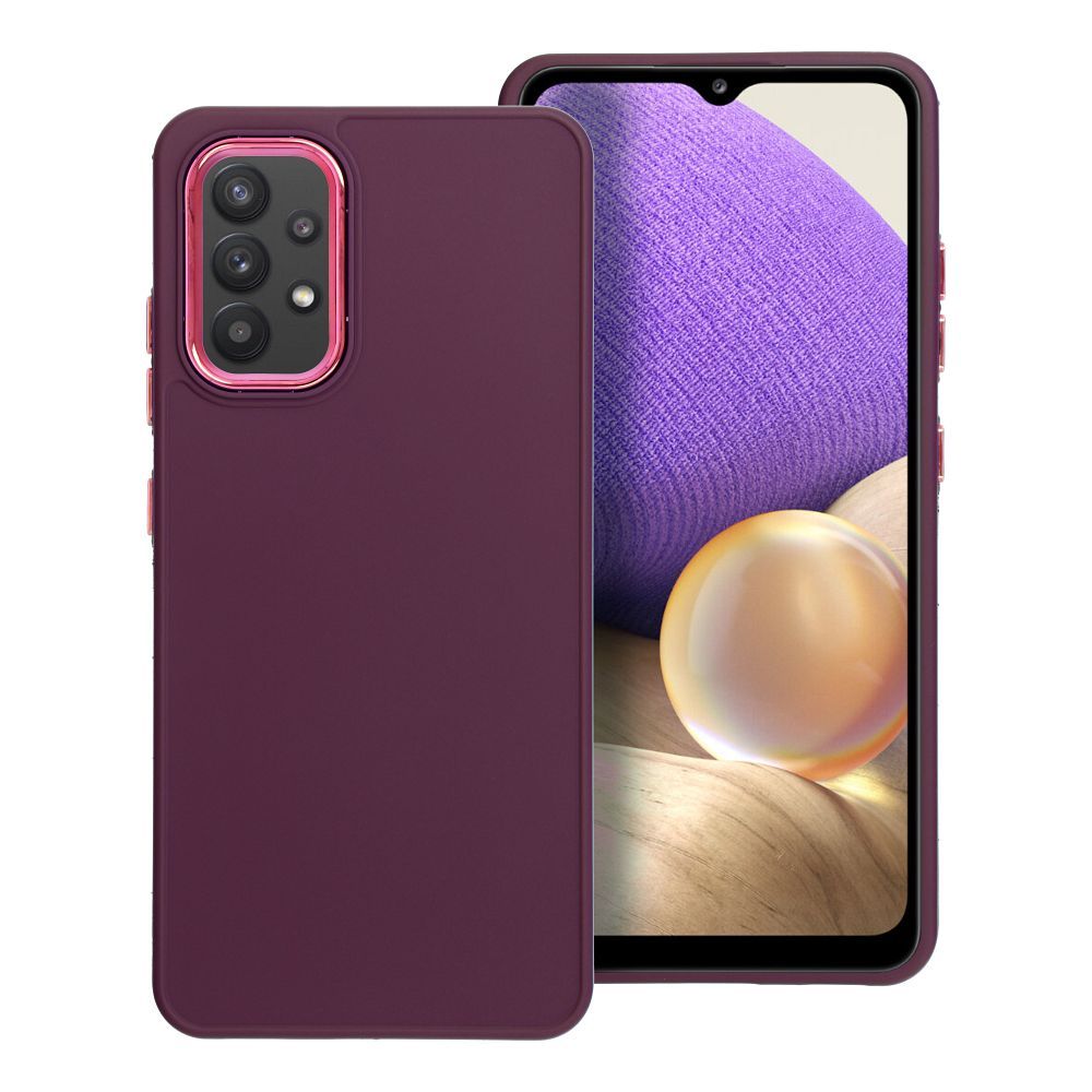Dėklas telefonui FRAME SAMSUNG A32 LTE ( 4G ) violetinis