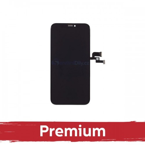 LCD ekranas suderinamas su iPhone XS juodas (INCELL / Premium)