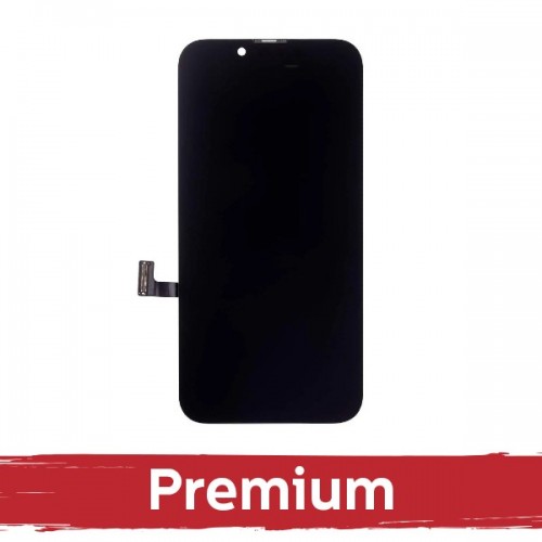 Ekranas skirtas iPhone 13 Mini juodas (Hard OLED / Premium) /*Removable IC*/