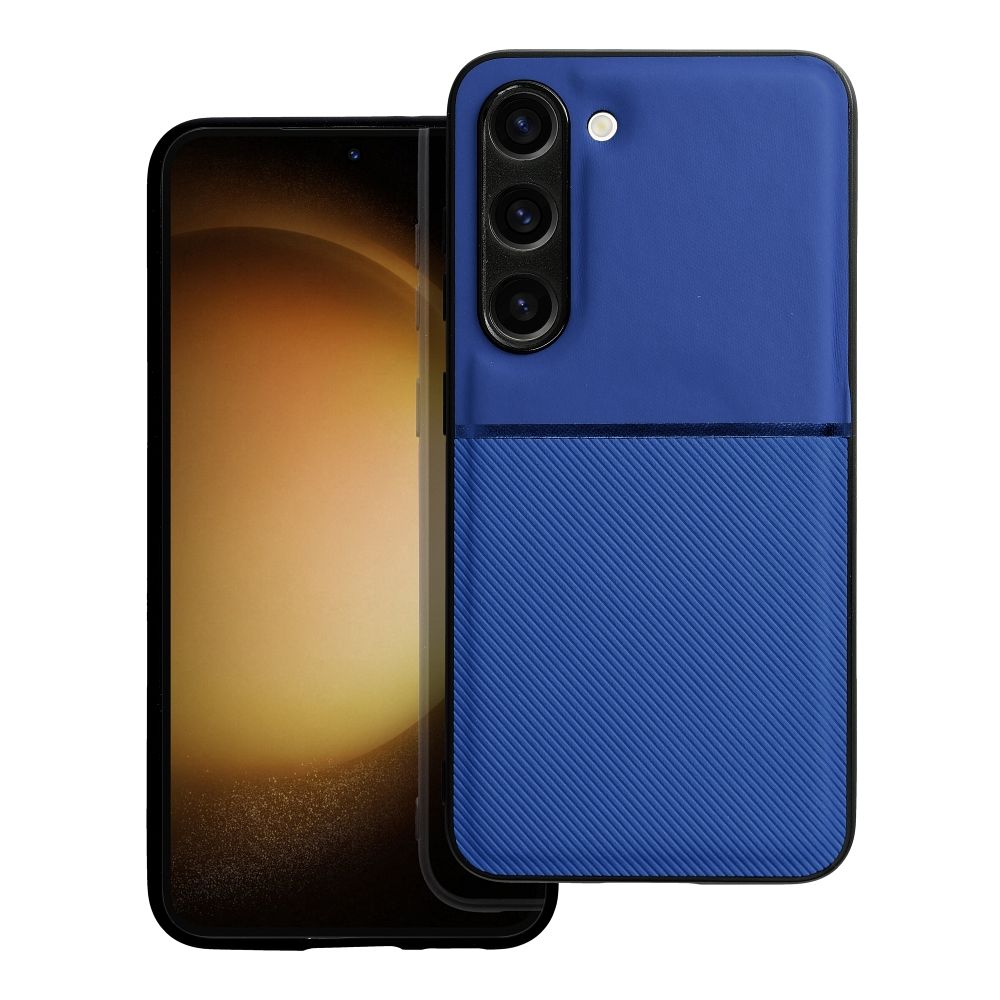 NOBLE dėklas telefonui SAMSUNG S23 mėlynas