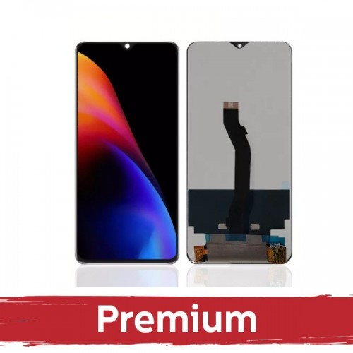 Ekranas skirtas Xiaomi Redmi Note 8 Pro juodas OEM