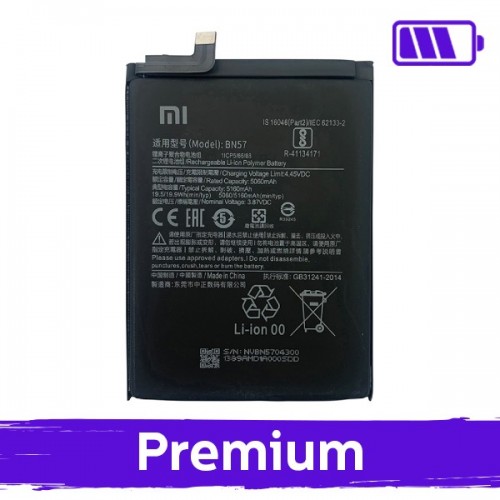 Akumuliatorius skirtas Xiaomi Poco X3 / X3 NFC / X3 Pro BN57 (OEM)