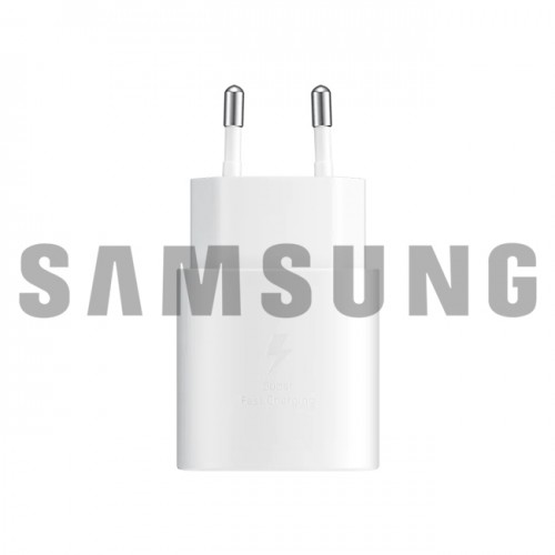 Įkroviklis Samsung TA800NWE baltas 25W (be pakuotės) (100% originalus)