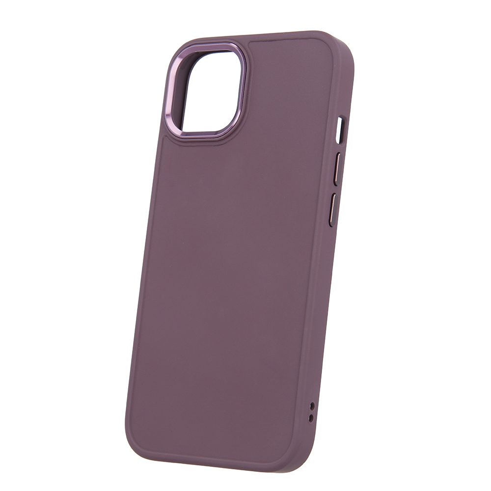 Satino dėklas telefonui Samsung Galaxy S24 Plus bordo