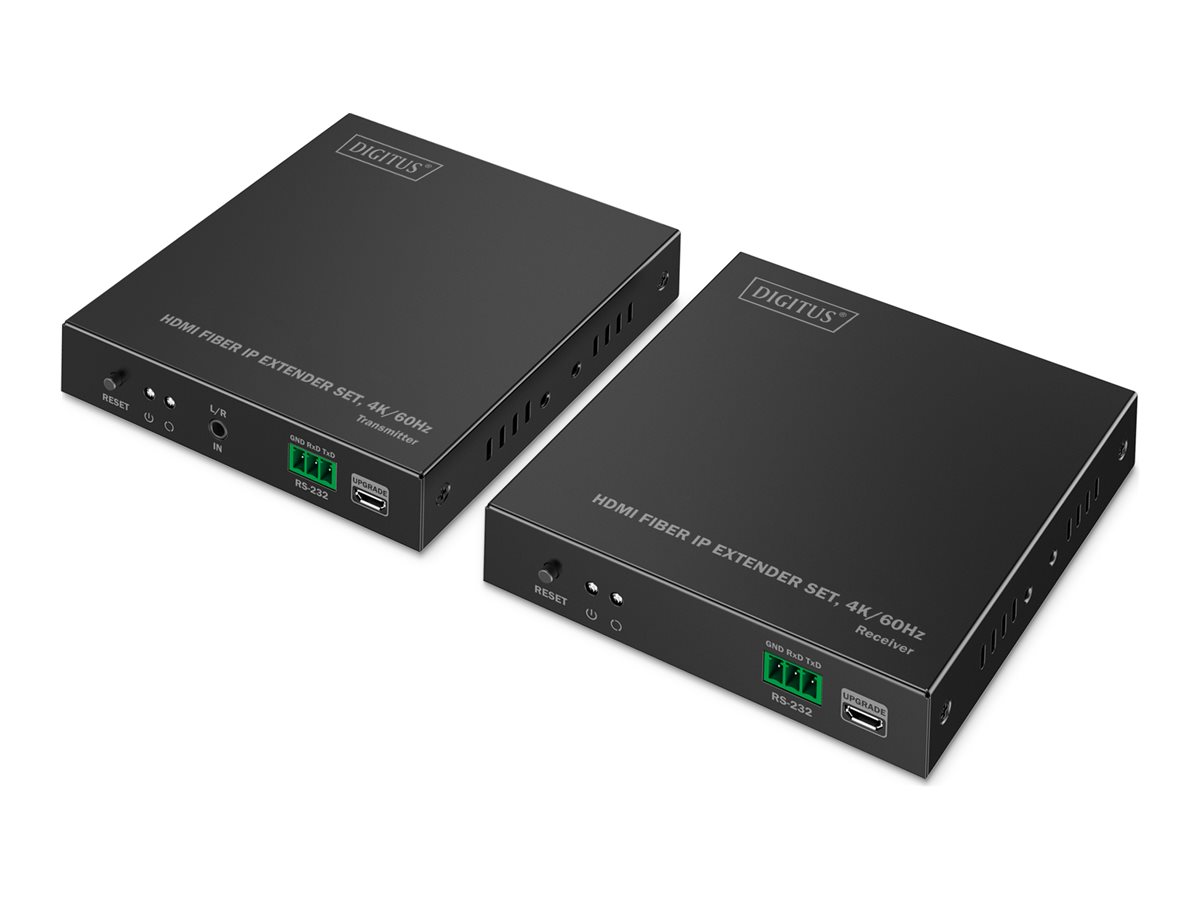 Digitus HDMI fiber signalo stiprintuvas rinkinys 4K/60Hz