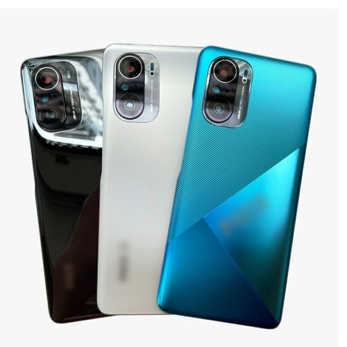 Galinis dangtelis skirtas Xiaomi Poco F3 / Night Black / (su kameros stikliuku) HQ