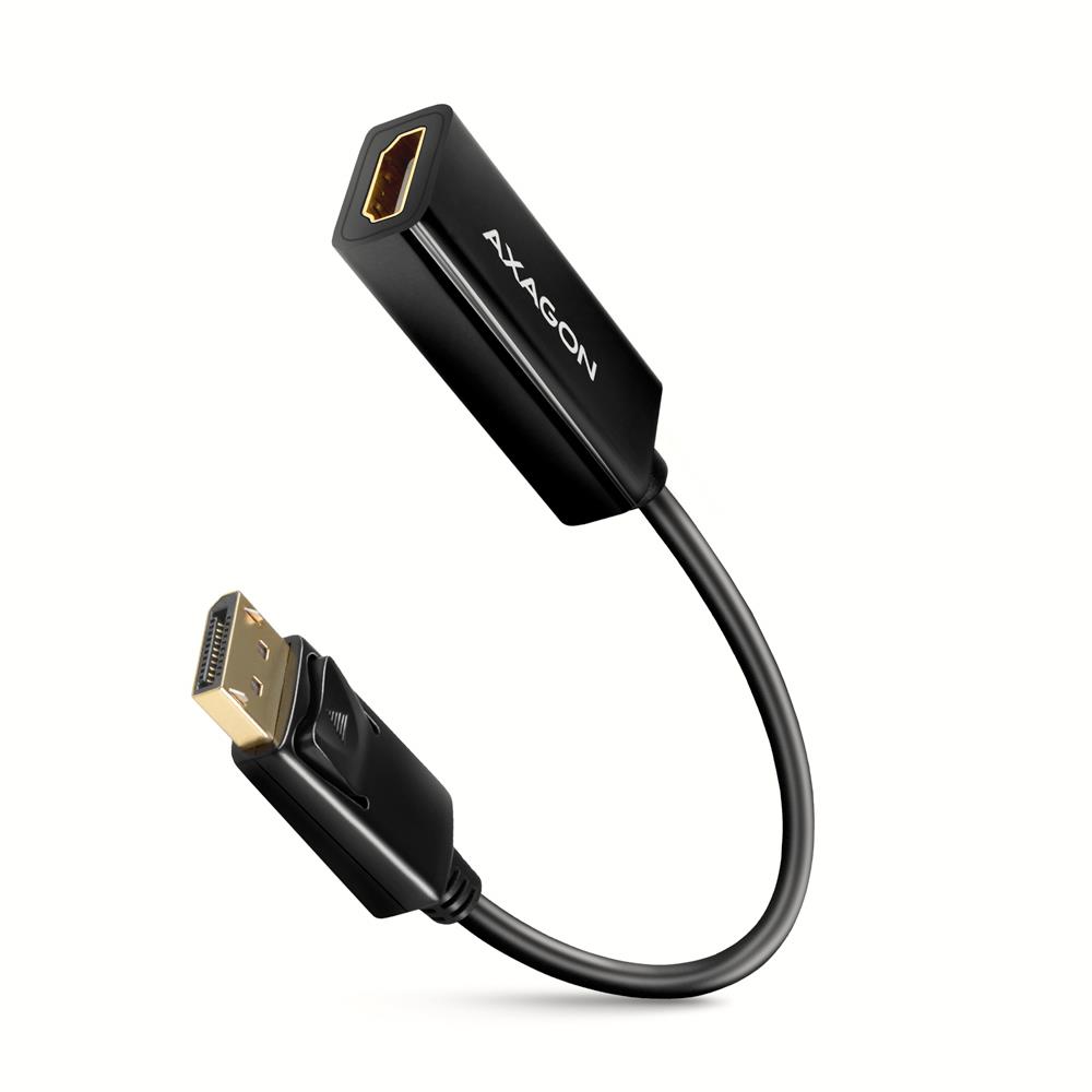 Axagon DP į HDMI adapteris 0.15m RVD-HI14N