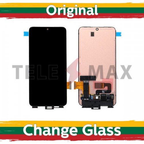 LCD ekranas Samsung S901 S22, juodas (atnaujintas: Telemax) (be rėmelio)
