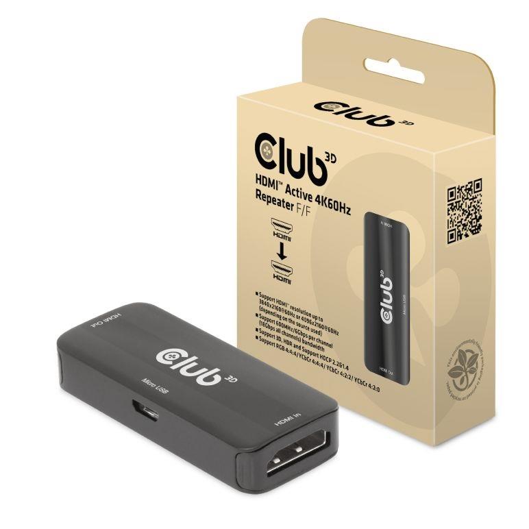I/O adapteris HDMI į USB F/F CAC-1307 Club3D