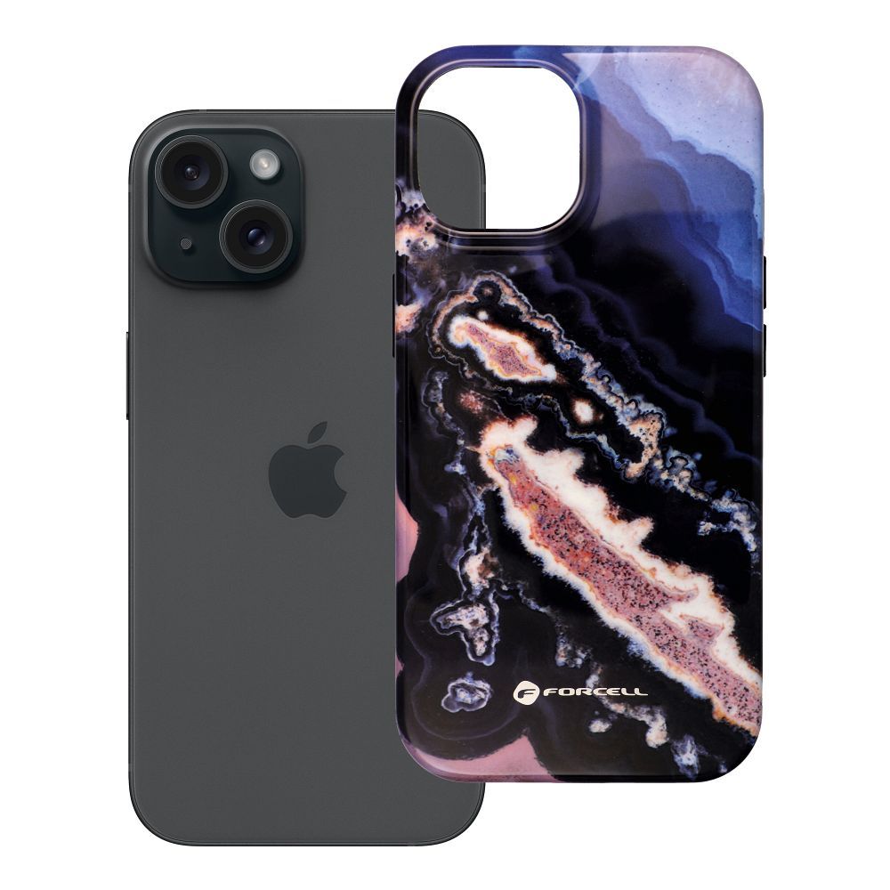 FORCELL F-PROTECT Mirage, karinio lygio dėklas su MagSafe, suderinamas su IPHONE 15 auksinė sala