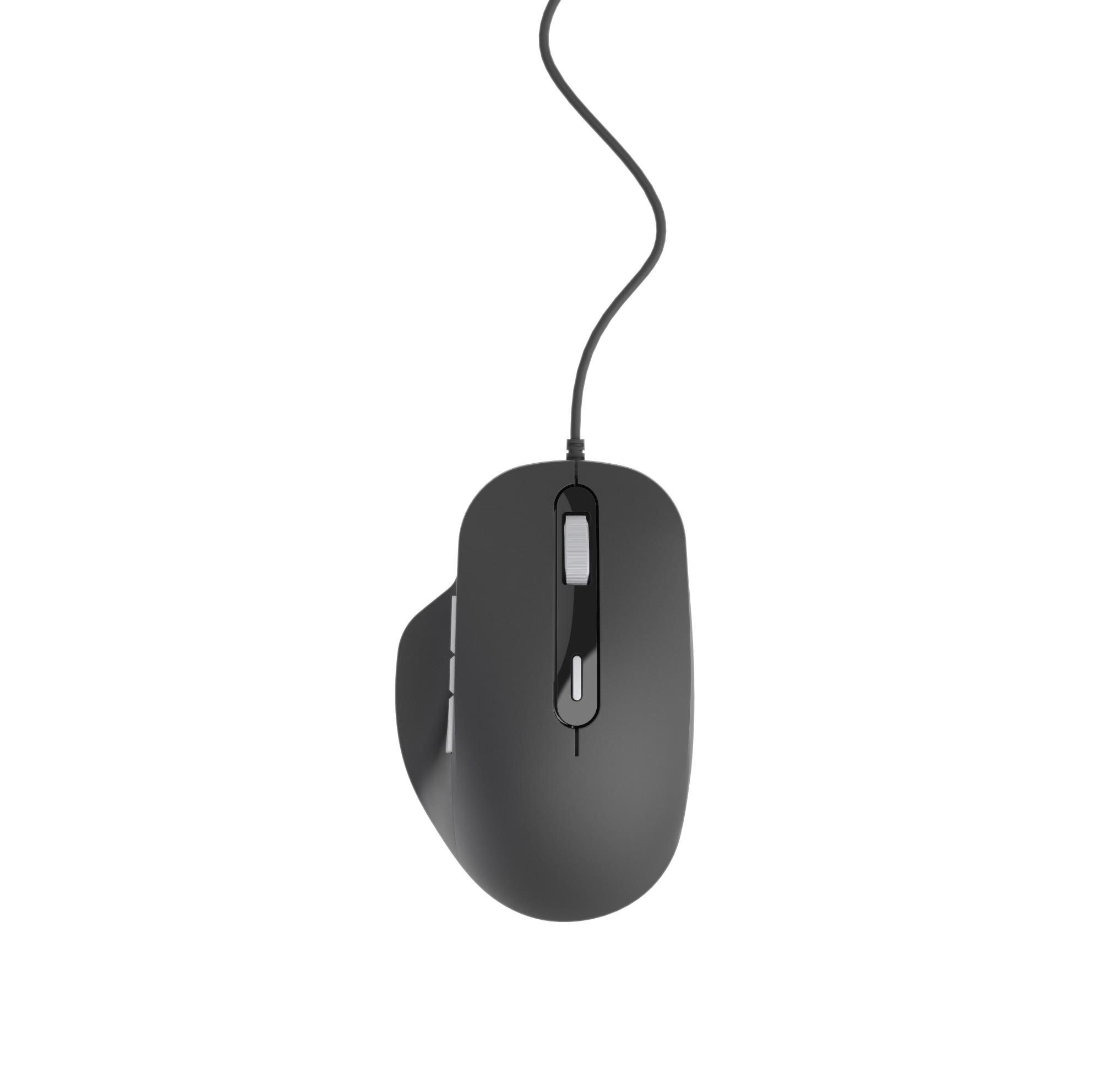 USB optinė pelė juodas