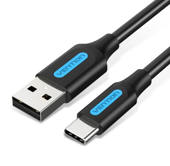 Vention USB-C į USB2.0 laidas 0.25m juodas COKBC