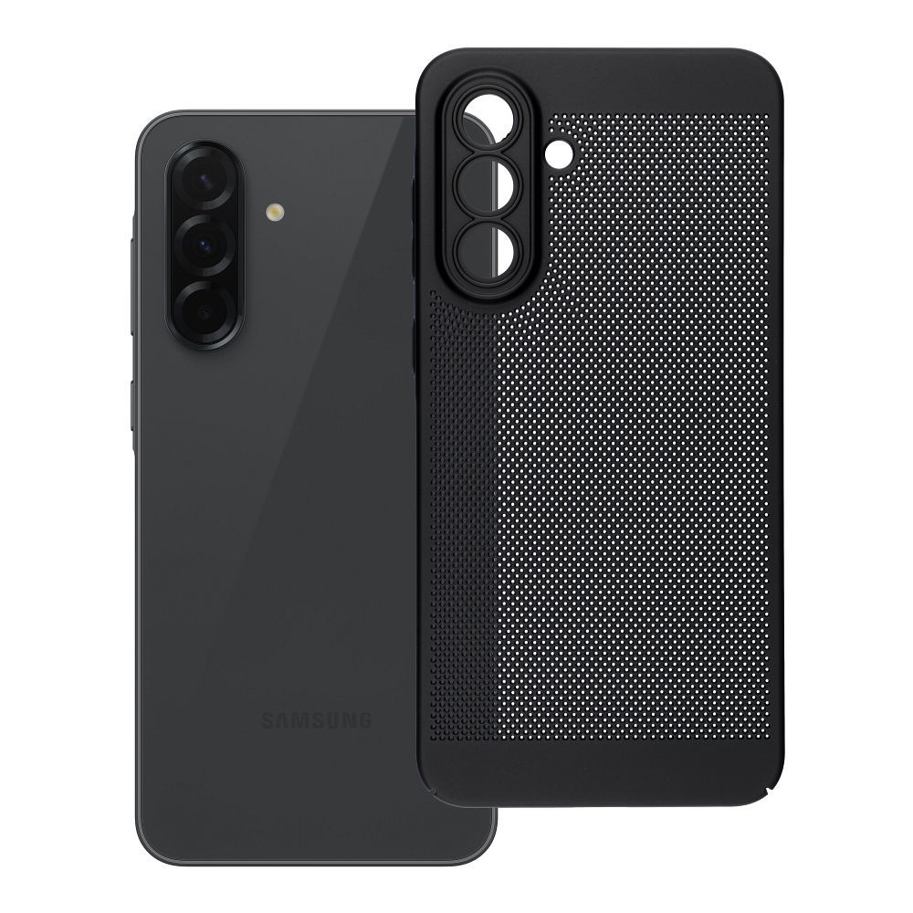 BREEZY dėklas telefonui SAMSUNG A36 5G juodas
