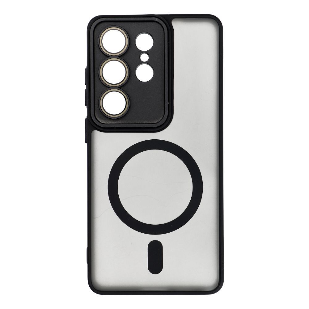 VARIETE MAG COVER Dėklas telefonui, suderinamas su MagSafe, skirtas SAMSUNG S26 Ultra juodas