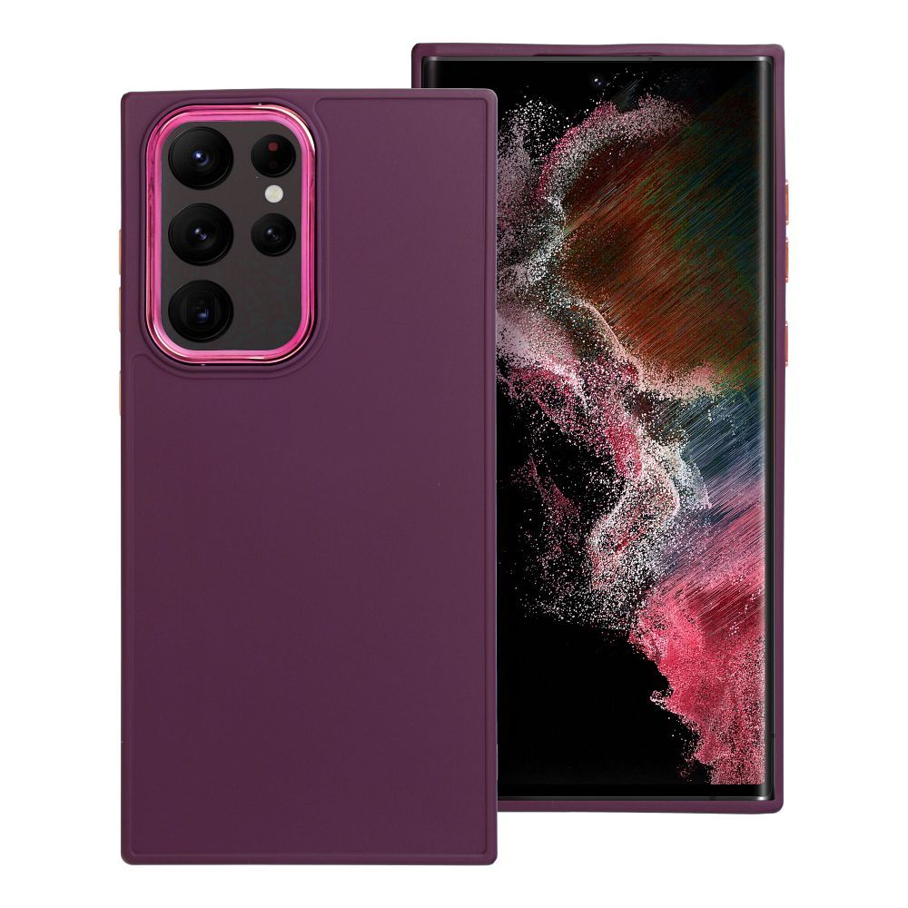 FRAME Dėklas telefonui SAMSUNG S22 Ultra violetinis