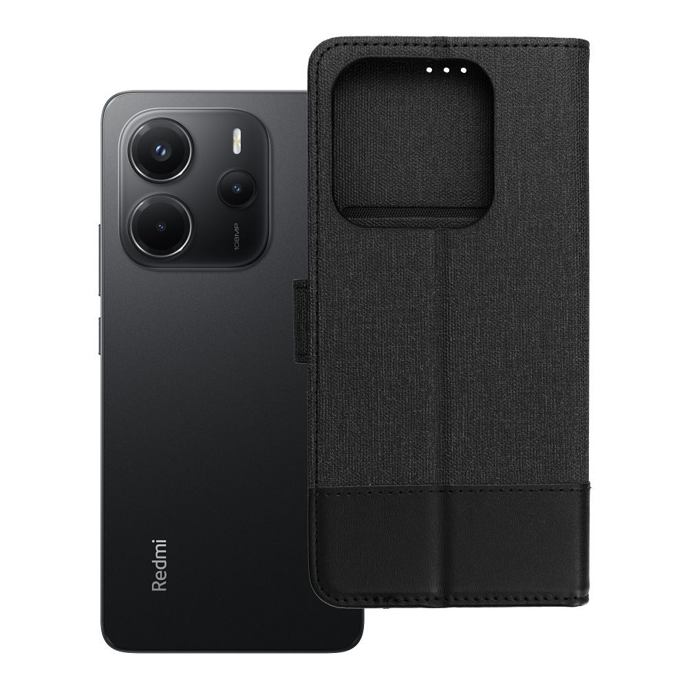 GOMMA knyga Xiaomi Redmi Note 14 5G juoda
