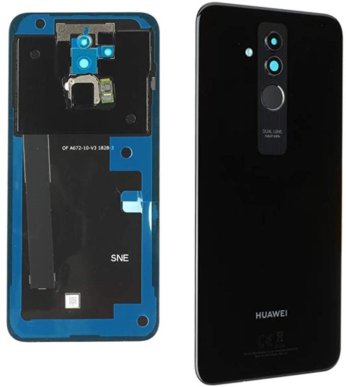 Galinis dangtelis Huawei Mate 20 Lite juodas originalus (naudotas, Grade B)