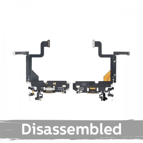 Įkrovimo jungtis suderinama su Apple iPhone 13 Pro su šleifu / Graphite / 100% originali (naudota)