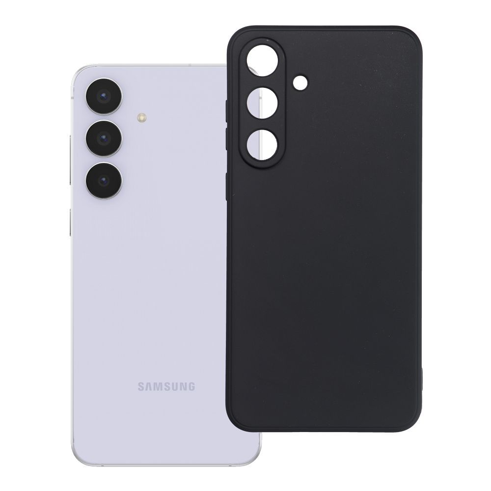 MATT dėklas telefonui SAMSUNG S25 FE juodas