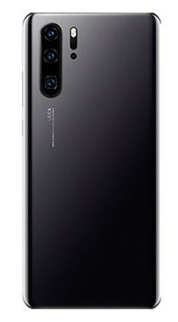 Galinis dangtelis Huawei P30 Pro juodas originalus (naudotas, Grade B)