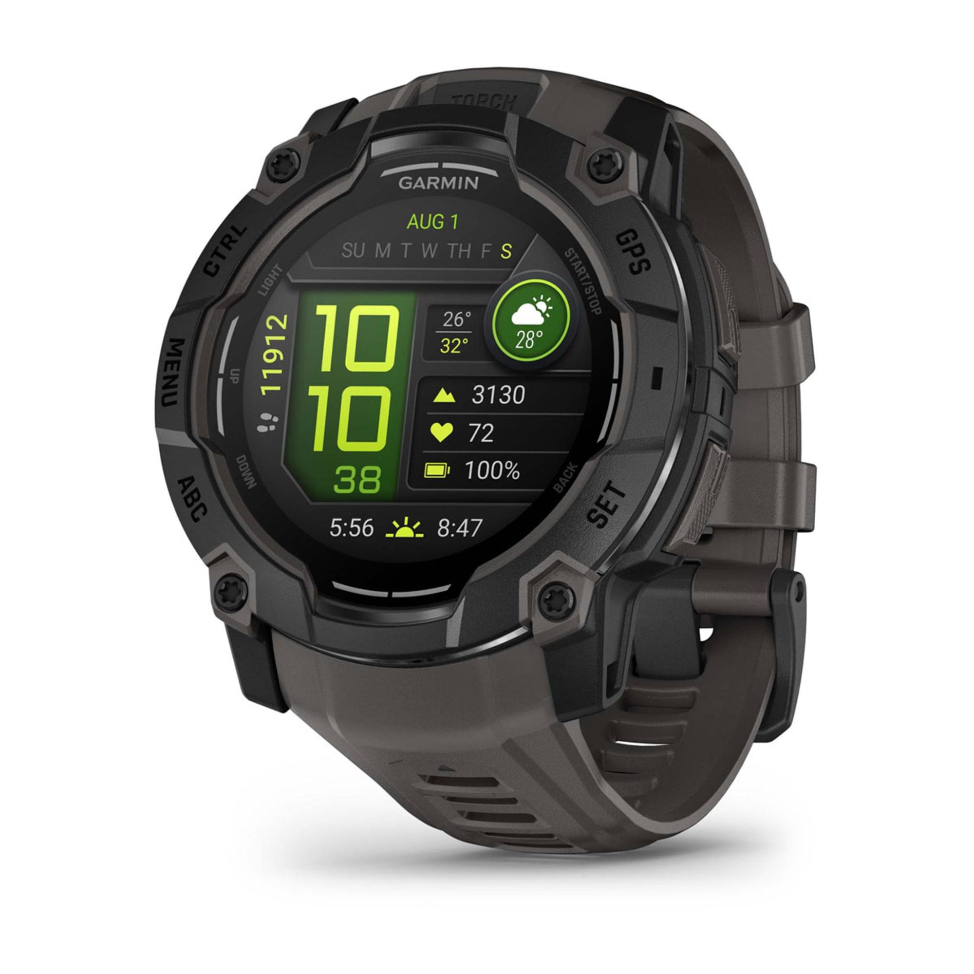 Garmin Instinct 3 AMOLED išmanusis laikrodis juodas/anglies