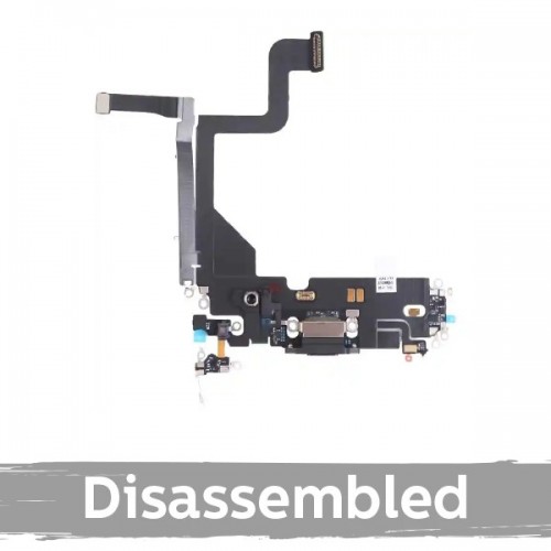 Įkrovimo jungtis suderinama su iPhone 13 Pro Max su šleifu / Graphite / 100% originali (naudota)