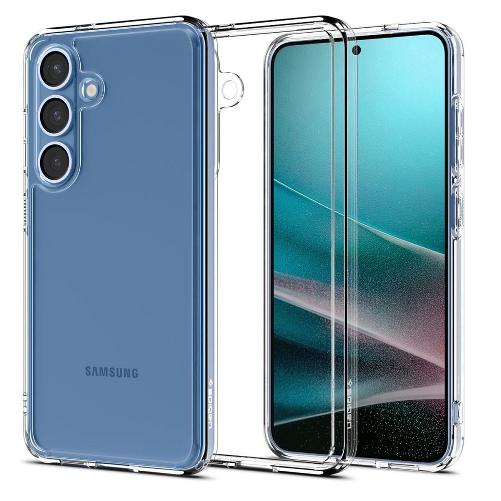 Spigen Ultra Hybrid dėklas telefonui Samsung Galaxy S25 - skaidrus