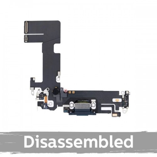 Krovimo lizdas skirtas iPhone 13 su lanksčiąja jungtimi / Green / (100% originalus / iš įrenginio)