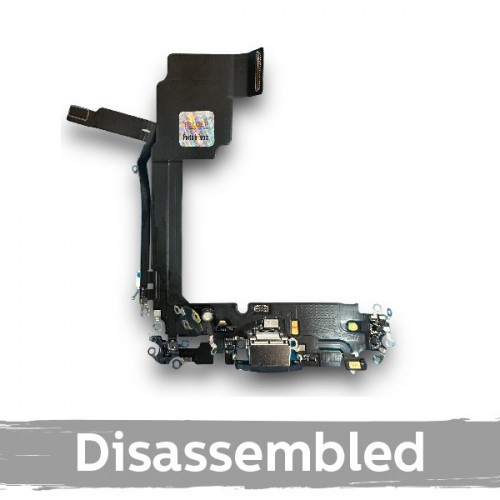 Įkrovimo jungtis iPhone 15 Pro su flex / Blue Titanium / (100% originali / naudota)