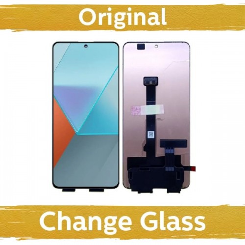 Ekranas skirtas Xiaomi Redmi Note 13 Pro 5G / Poco X6 5G juodas (Atnaujintas: China)