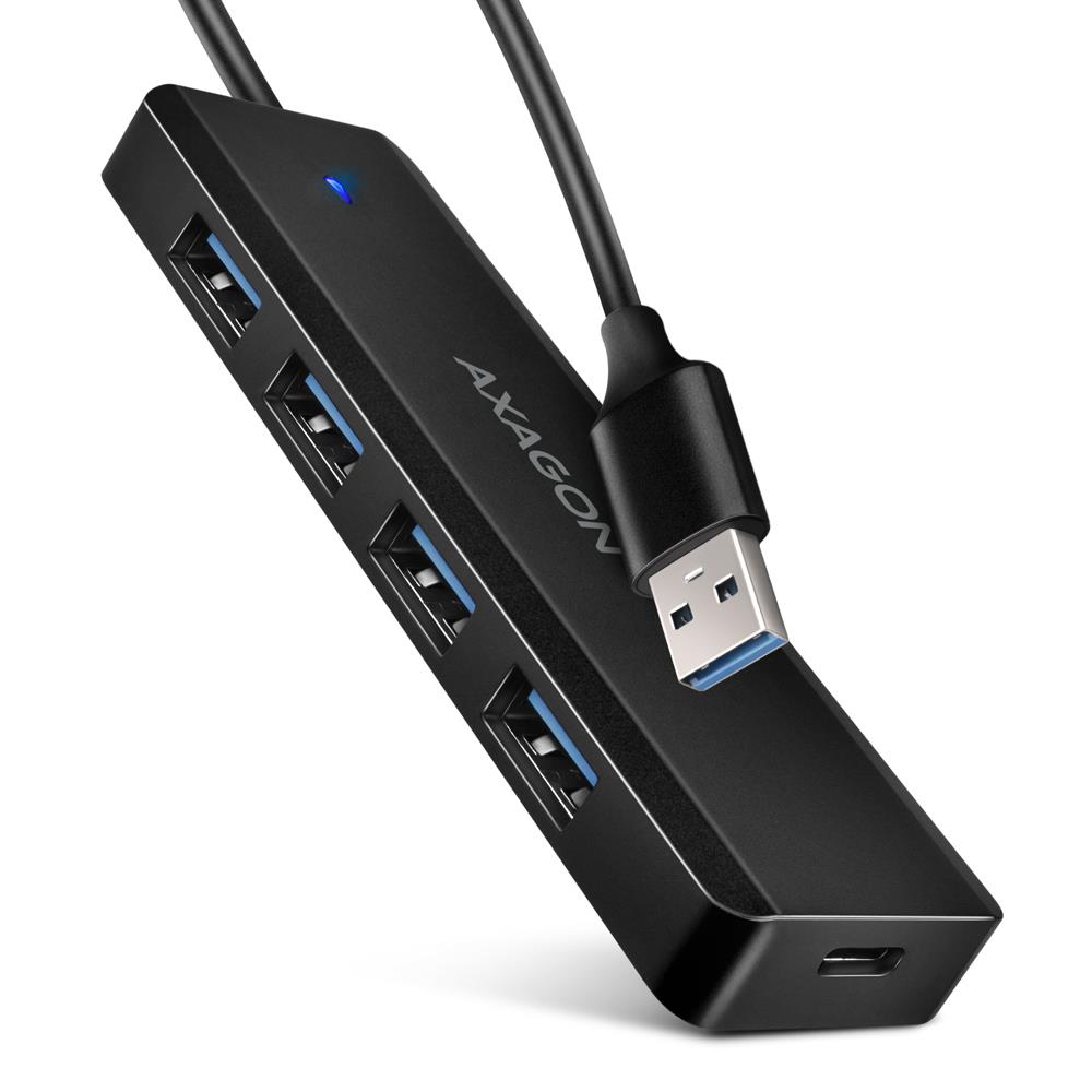 Axagon USB kelioninis šakotuvas 0.19m HUE-C1A