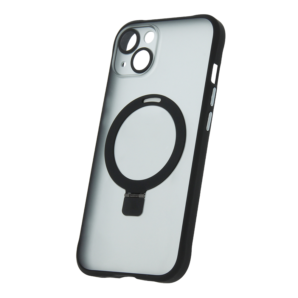 Magnetinis dėklas telefonui iPhone 15 Plus 6,7" juodas