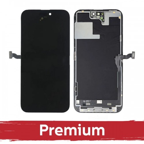 Ekranas skirtas iPhone 14 Pro juodas (INCELL / Premium) /*Removable IC*/