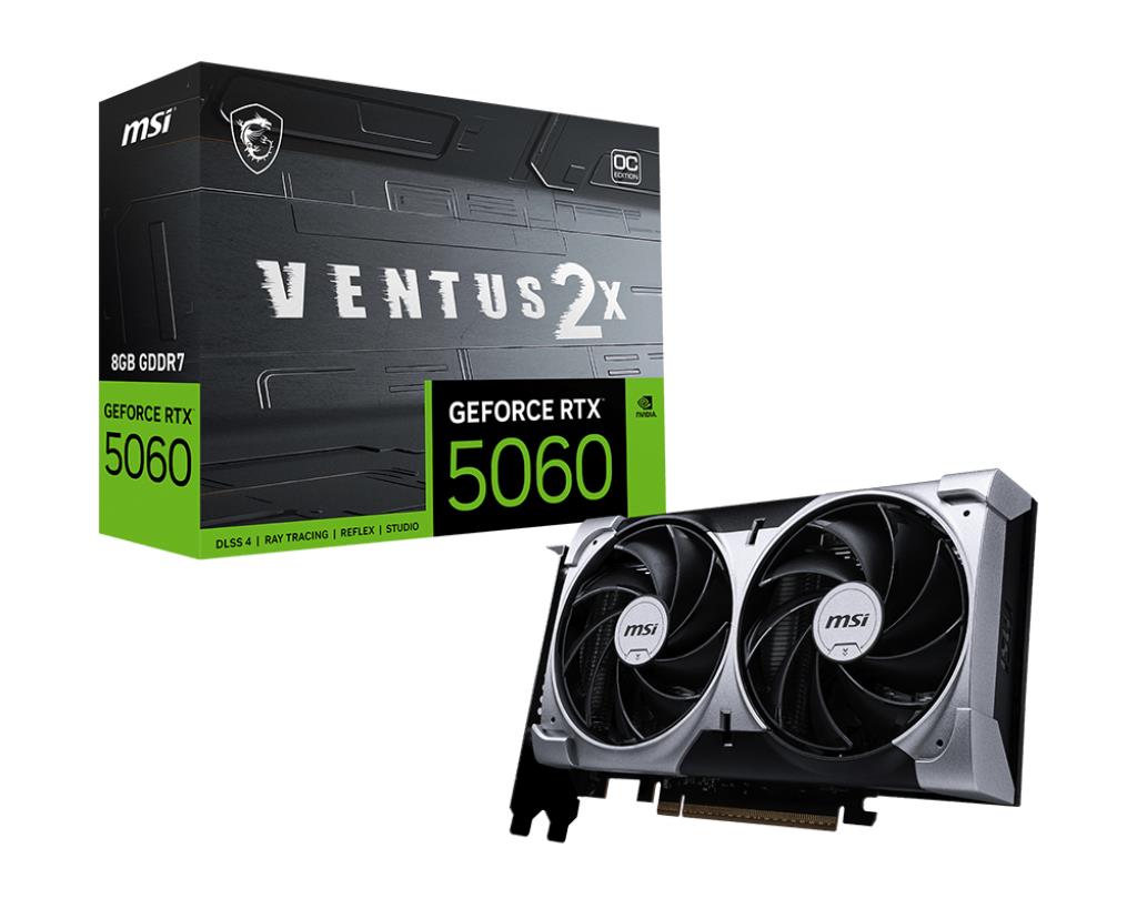 MSI GeForce RTX 5060 8GB VENTUS 2X OC